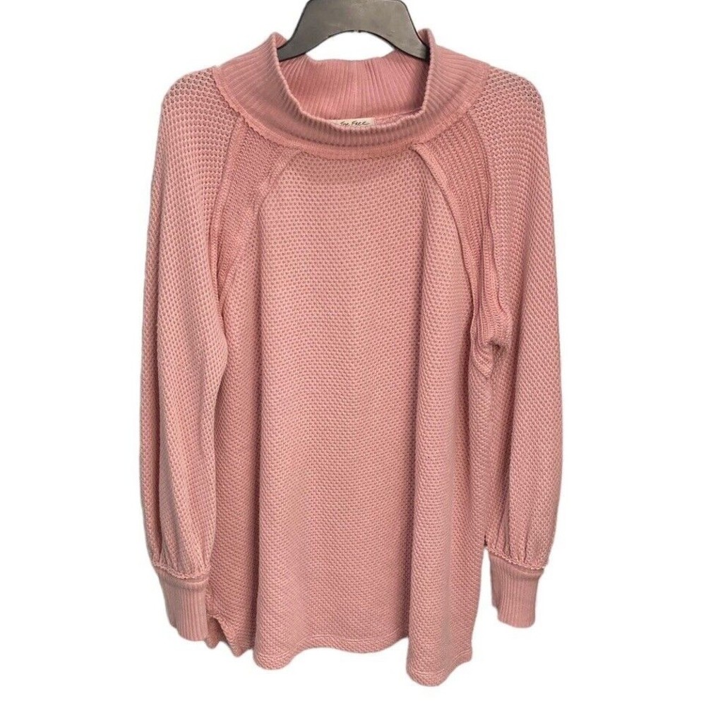 We The‎ Free She’s A Keeper Sweater Size Medium Pink Oversize